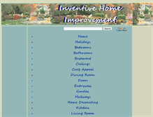 Tablet Screenshot of inventivehomeimprovement.com